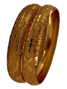 Gold Plated Bangles